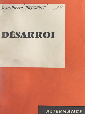 cover image of Désarroi